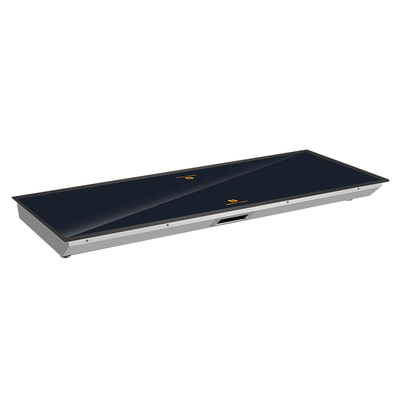 Built-In Rectangular Heated Base Glass Shelves（with borders）