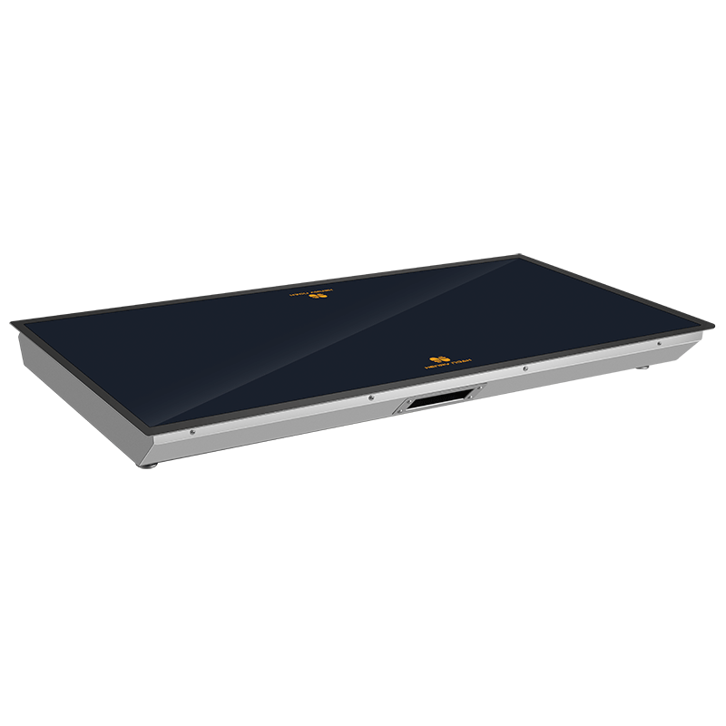 Built-In Rectangular Heated Base Glass Shelves（with borders）
