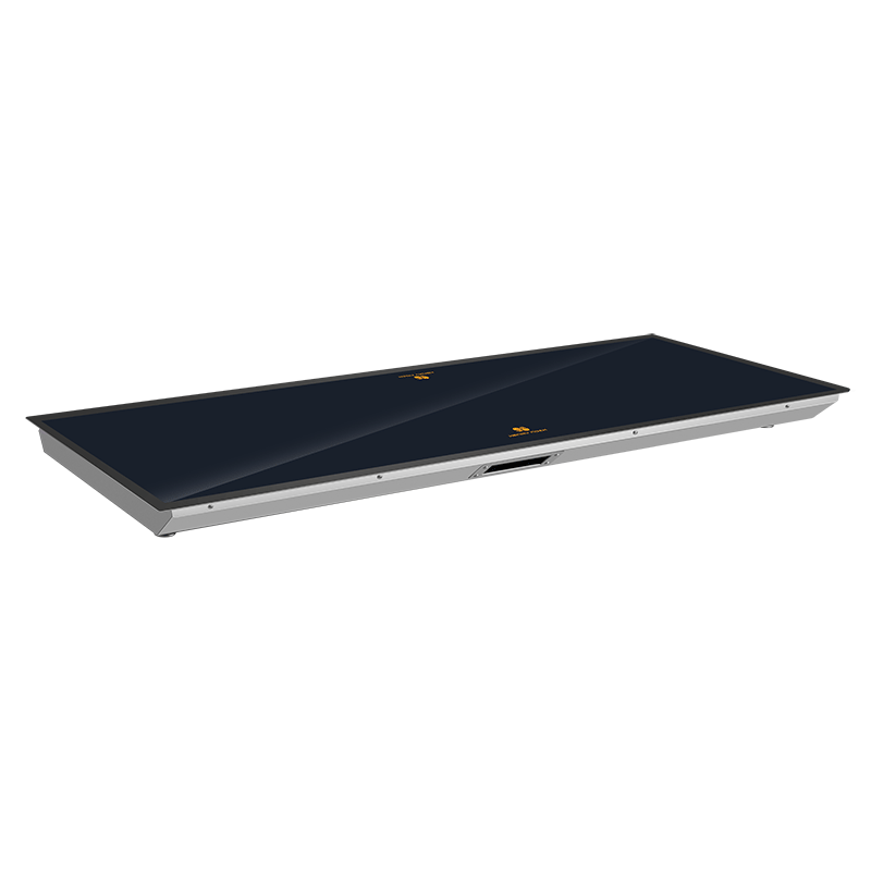 Built-In Rectangular Heated Base Glass Shelves（with borders）