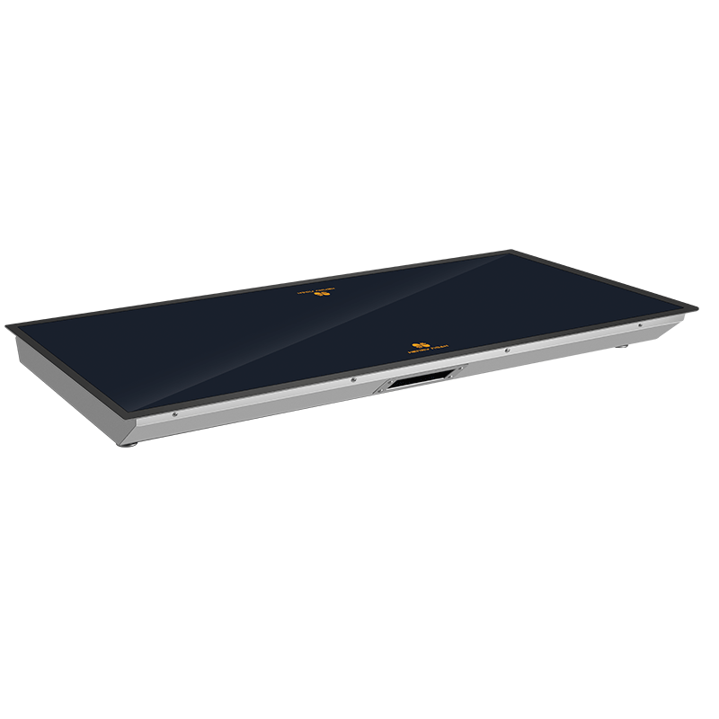Built-In Rectangular Heated Base Glass Shelves（with borders）